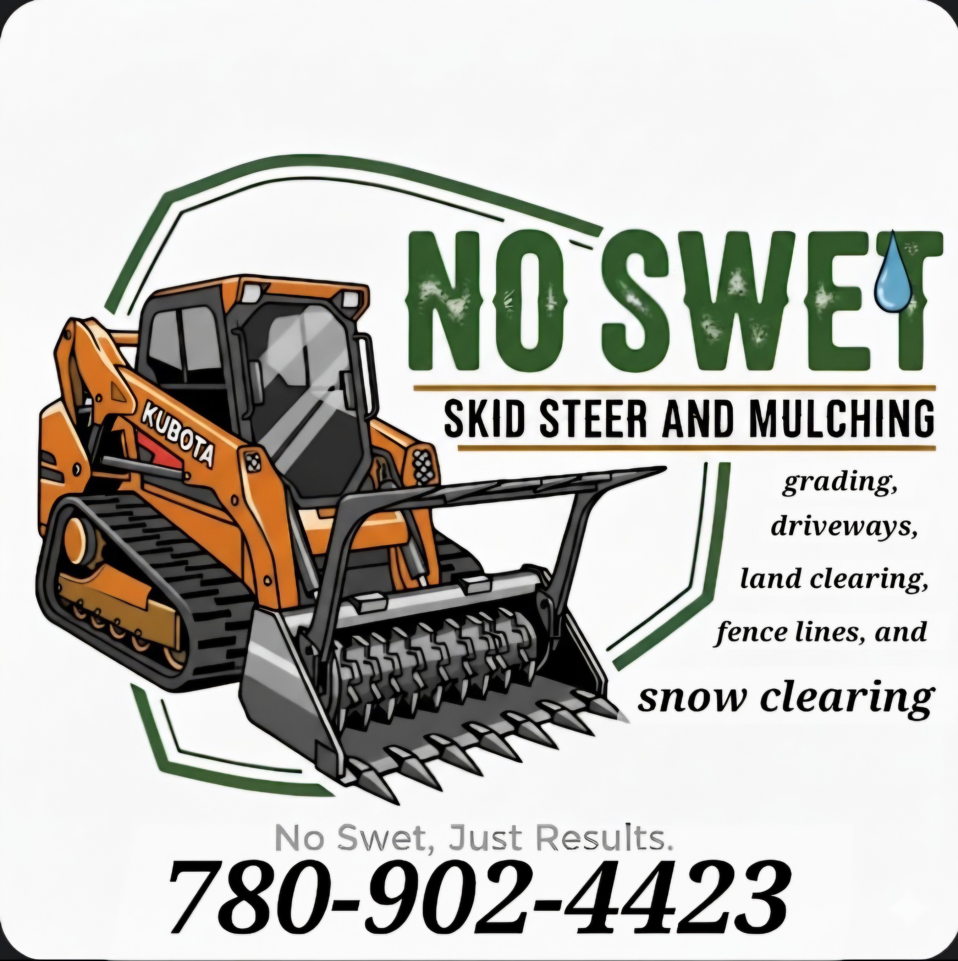No Swet Skid Steer & Mulching logo